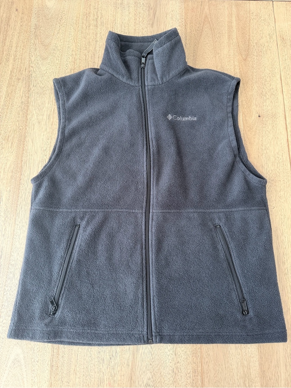 Men's Columbia Steens Mountain™ Fleece Vest Full Zip Black Medium